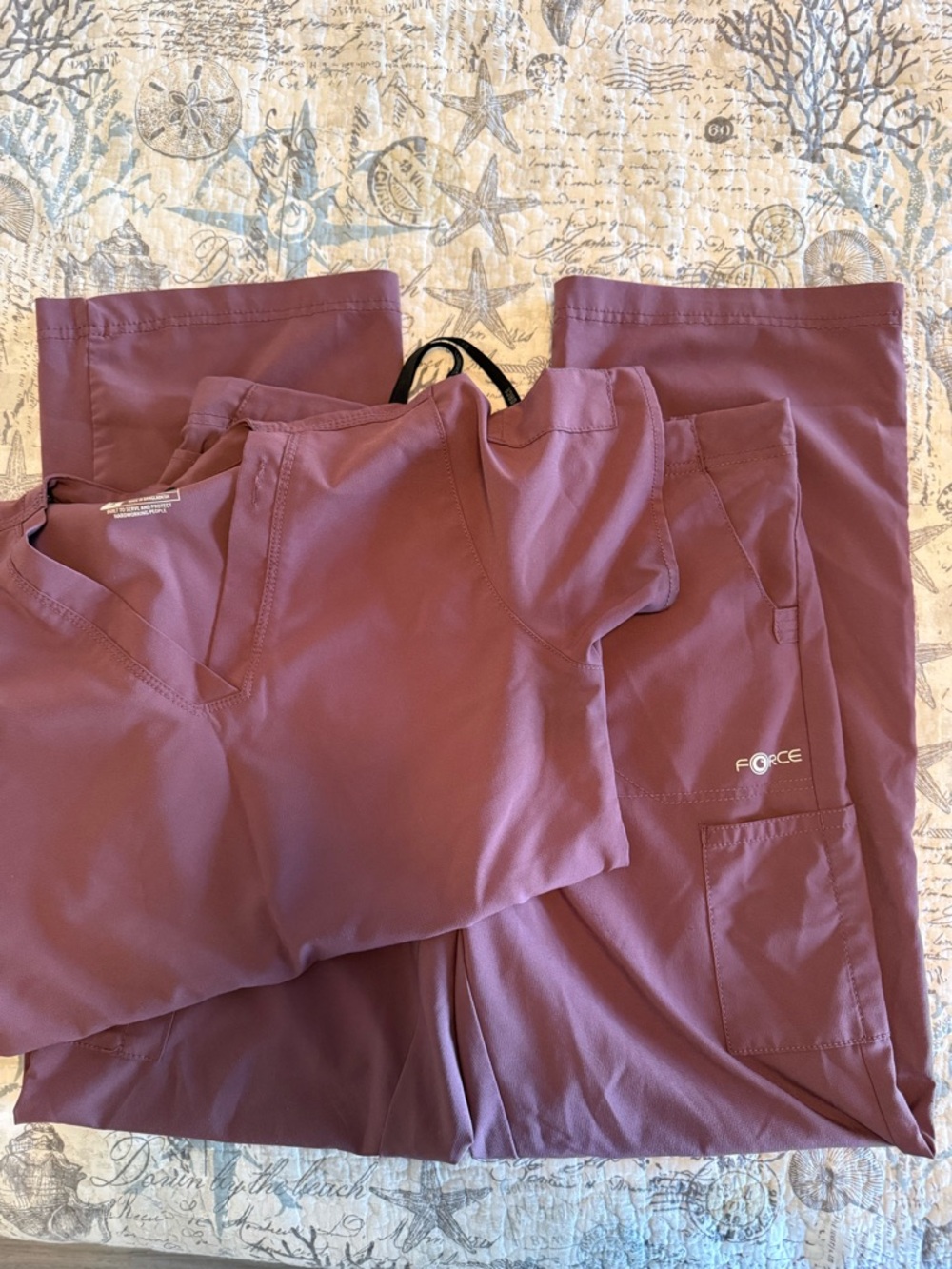 Carhartt Women's Scrub Set Mauve Sm/Med